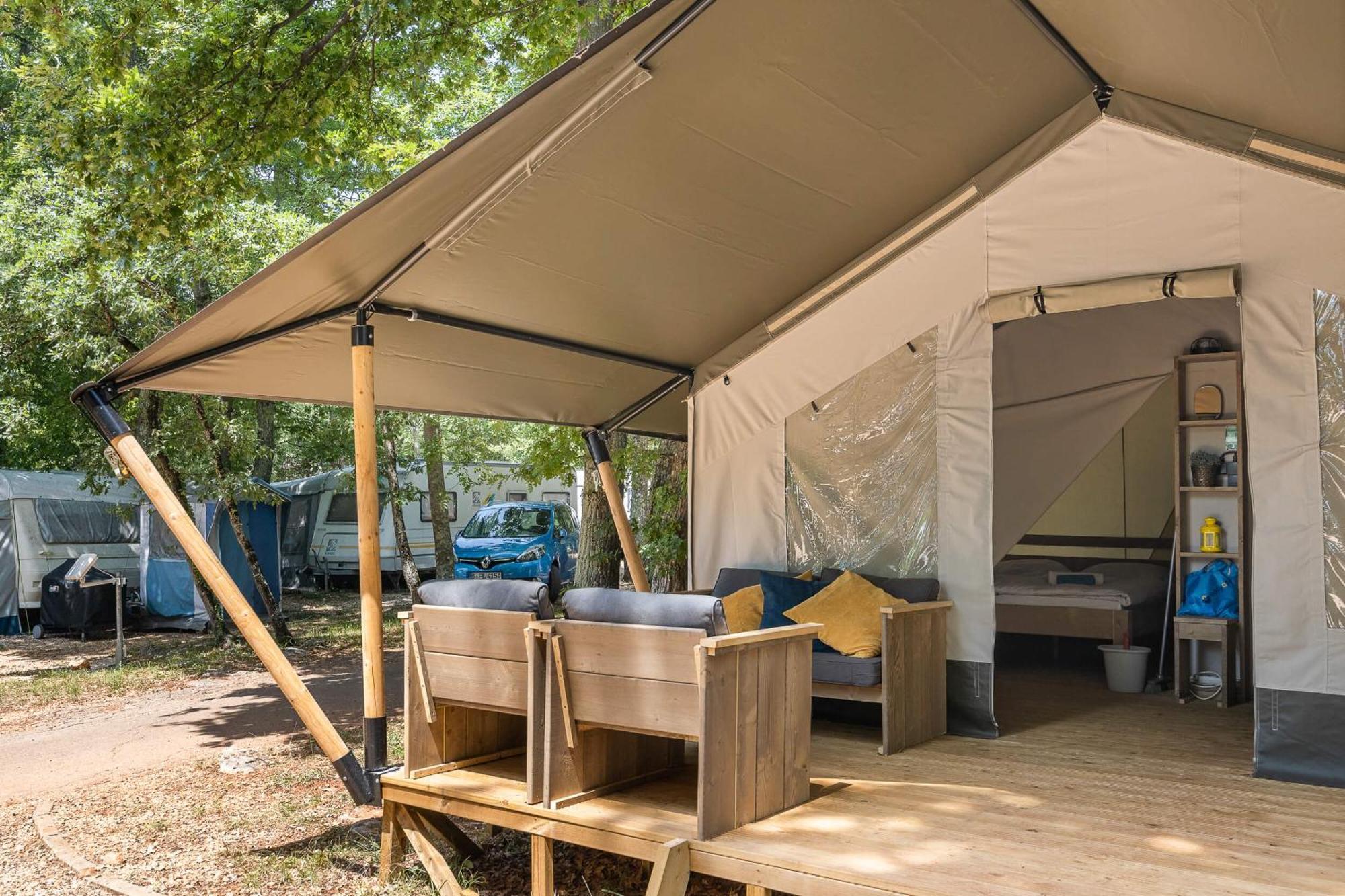 Easyatent Safari Tent Park Umag Quarto foto